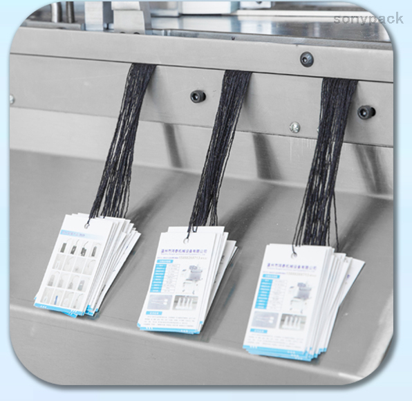 Full Automatic Paper Plastic Hang Tag Threading Machine Buy Tag Threading Machine, paper Tag